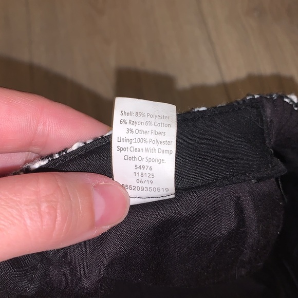 Apt 9 black grey plaid Newsboy Cadet cap hat - Picture 9 of 9